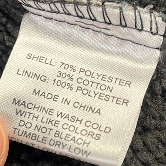 Jack South Jacket Mens Large Flannel Shirt Plaid Fleece Lining Shacket New York - Picture 5 of 13